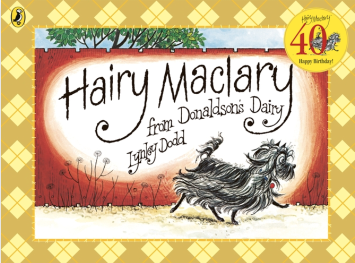 Hairy MacLary children's book by Lynley Dodd. 